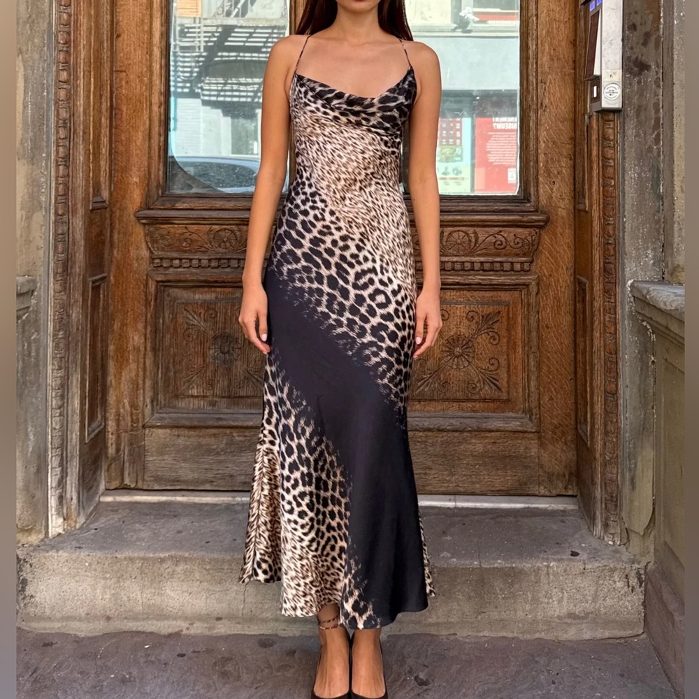 Roberto Cavalli 2000 F/W Leopard Dress